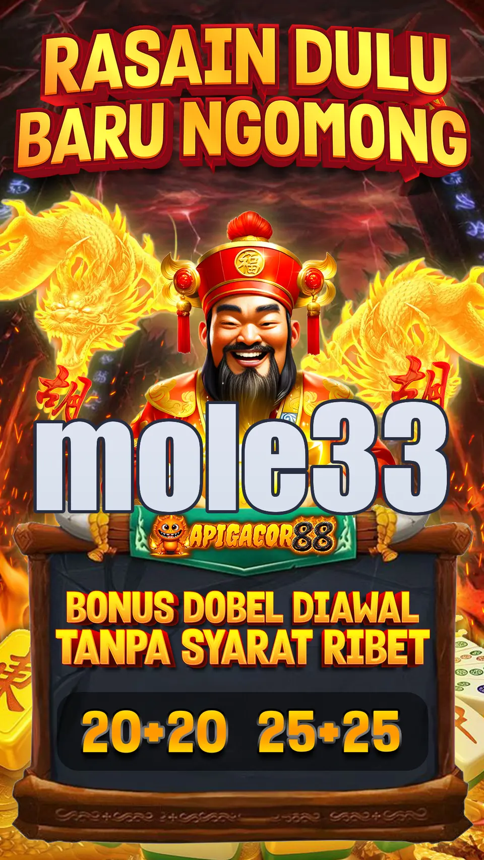 mole33 Tangkapan Layar - APK Resmi