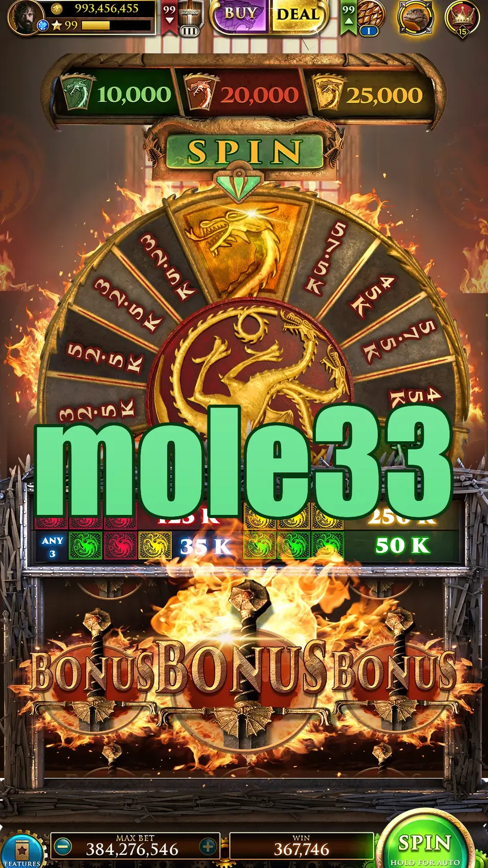 mole33 Tangkapan Layar Resmi APK